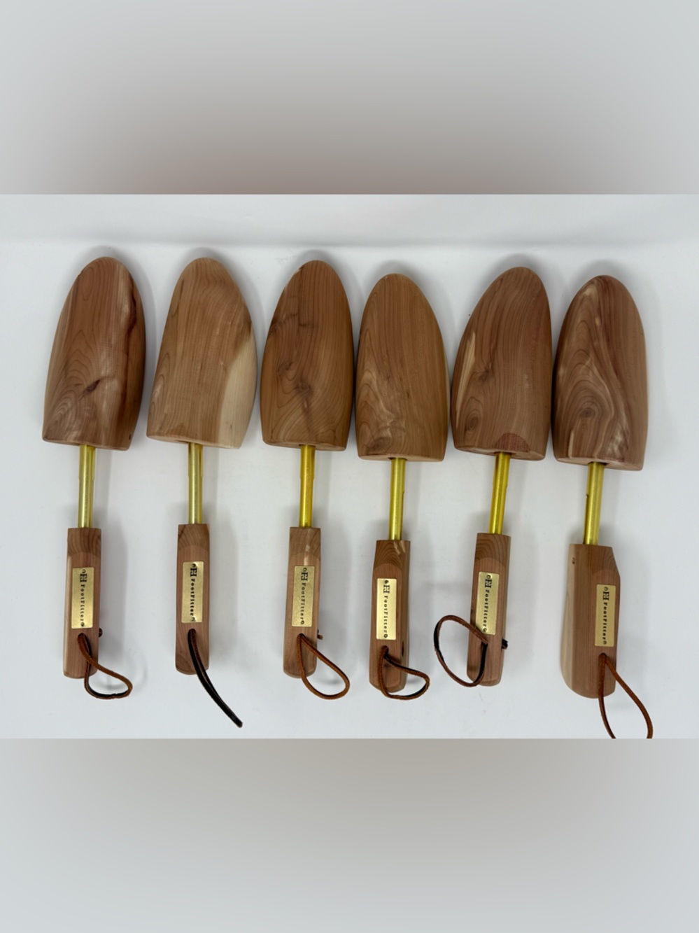 FootFitter Cedar Boot Tree - Shoe Trees for Western Cowboy Style Boots, Lot of 3